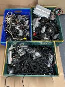 3 Boxes of Mixed Electric Scooter Parts