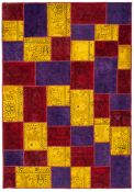 Persian Patchwork Rug. 240x170cm