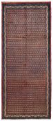 Persian Sarouk Mir Runner Rug Wool 277x115cm