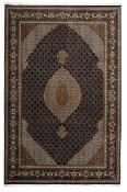Persian Tabriz Wool and Silk Rug 294x196cm
