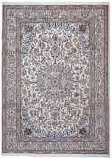 Persian Nain Wool Rug 332x247cm