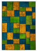 Persian Patchwork Rug. 245x165cm