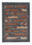 Persian Gabbeh Wool Rug 295x223cm
