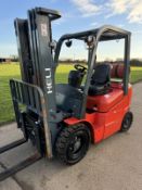 Heli 2 Tonne Gas Forklift Truck Container Spec Low Hours 2019