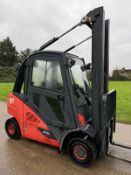 Linde H25 Diesel forklift truck Triple Mast 2017