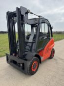 Linde H40 Diesel forklift truck with Full Heated Cab And Low Hours