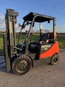 Doosan Pro 25 2016 2.5 lift capacity Forktruck