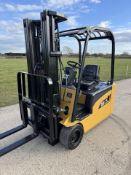 Cat 2 Tonne Electric forklift truck Container Spec