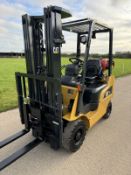 caterpillar 1.8 Tonne Gas Forklift Container triple Mast 2018