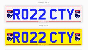 ROSS COUNTY private cherished registration number plate *RO22 CTY*