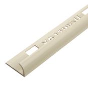 400 - 9mm PVC round edge tile trim soft cream 1.83m (PP10012223)