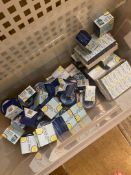 Box of Over 300 Items Men’s Grooming Toiletries Shaving Oil, Moustache Wax, Shaving Foam, Etc