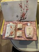 Vintage Max Factor Gift Set Hypnotique Talc & Swedish Formula Hand Cream(Rare, Collectible