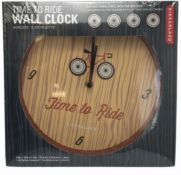 Bulk 250 Brand New Kikkerland Clocks, Animated Bike Movement £25 Each Retail 92% Off £6250