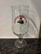 Case of 50 Birra Moretti Autentica Beer Glasses Official Branded Glassware