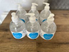 Job Lot x 6 Instant Hand Sanitiser Bottles 500ml
