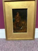 Unknown Artist , 18 Century Original Oil, Painting On Canvas.