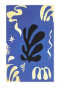 Henri Matisse Large 'Composition Fond Bleu'. 1996