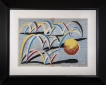 David Hockney RA - A Bounce For Bradford Plate Signed Limited Edition