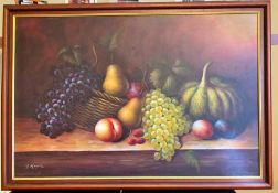 “Still Life” By J. Magus Oil Painting