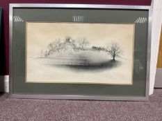 Original Pencil, Drawing Imagery, Edition of 500 - 354/500 Signed By The Artist