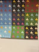 Andy Warhol Mickey Mouse Print, Lithograph-Style Poster, CMOA Stamp