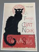 Vintage Poster 'Tournee Du Chat Noir'