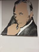 Andy Warhol Giorgi Amarni Print, Lithograph-Style Poster, CMOA Stamp