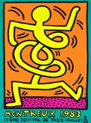 Keith Haring Montreux Jazz Festival Poster 1983.