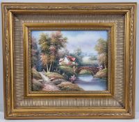 Oil Painting On Canvas Framed