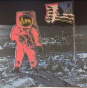 Andy Warhol Moonwalk Print, Lithograph Poster, CMOA Stamp
