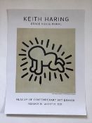 Keith Haring 'Radiant Baby' Exhibition Poster.