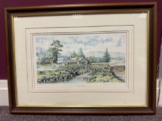 Norena Nelson, Limited Edition Art Print Titled, Signed