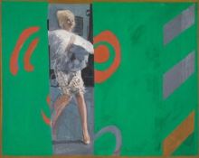 Pauline Boty (1938-1966) ‘The Only Blonde In The World’ Large Fine Art Offset Lithograph, 1963