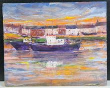 David Haggart (Scottish) Original Oil Painting.