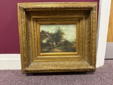 Oil On Canvas Painting. 