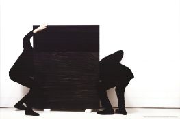 Two (2) Pierre Soulages Lithographs Titled 'Moment of Hanging'