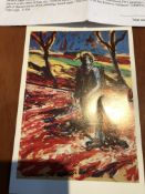 Francis Bacon, Postcard Signed By The Artist