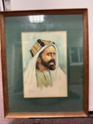 Boris Vallejo - Demon, Original Watercolour. Arabian Man.