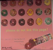 Andy Warhol Life Savers Print, Lithograph Poster, CMOA Stamp