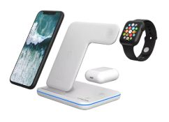 Canyon Wireless Charging Station 3-In-1 WS-303 RRP £39.99 L13a