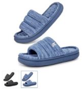 11 x Women's Open-Toe Slippers Total RRP £251.79