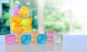 3 x Pack of 20 Reusable Ice Cubes (60 Cubes) L10c
