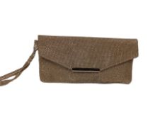 3 x New Packaged Glittery Clutch Bags - RRP £14.99 ea L12b