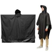 10 x Premium 3-In-1 Waterproof Rain Poncho
