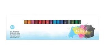 50 x Docrafts Artiste Oil Pastels Pack 24
