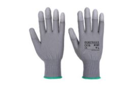 72 x Portwest Precision Handling PU Grey Gloves A121 - RRP £1.49 ea