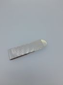Birmingham Hallmarked Silver Money Clip
