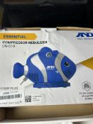 A&D Medical Compressor Nebulizer Model UN-019