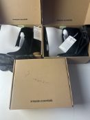 3x Pairs of Amazon Essentials Ladies Boots New Tall Block Heel Boots